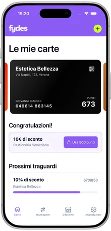 La nuova app per gestire carte fedeltà in tutta semplicità! | fydes